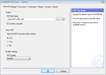 Imagen 1 para bioPDF PDF Writer
