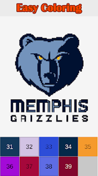 Image 0 for BasketBall Logo Color by …