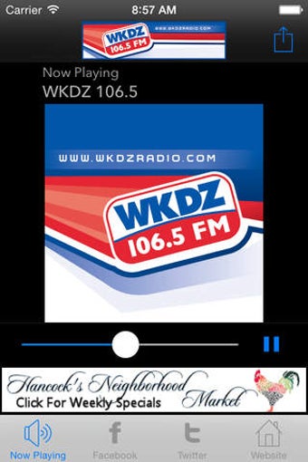 Image 0 for WKDZ 106.5