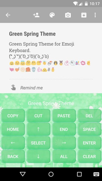 Image 1 for Green Spring Emoji Keyboa…