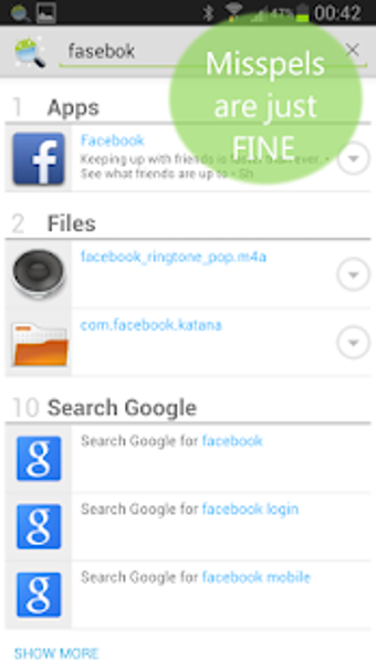 Imagen 0 para Andro Search (Files Conta…