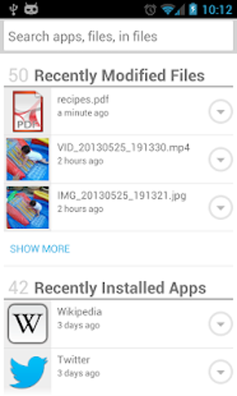 Image 1 for Andro Search (Files Conta…