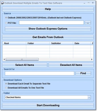 Image 0 for Outlook Download Multiple…