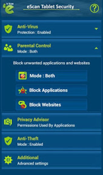 Imagen 2 para eScan Tablet Security