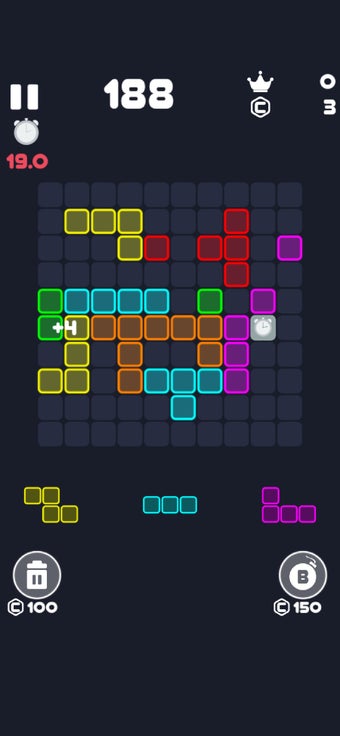 Image 0 for Neon Block Puzzle : Fill …