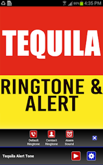Image 0 for Tequila Ringtone and Aler…