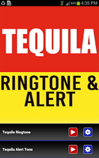 Image 0 for Tequila Ringtone and Aler…