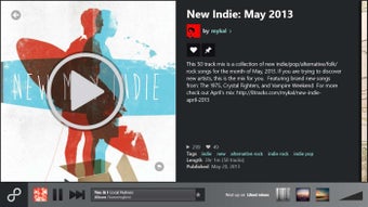 Imagen 3 para 8tracks radio for Windows…
