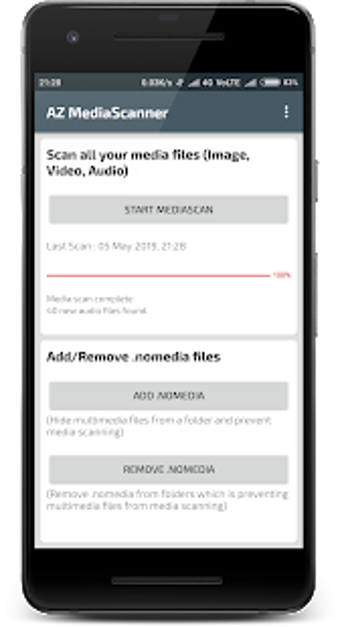Imagen 2 para AZ Media Scanner & Nomedi…