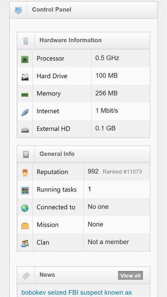 Imagen 1 para Hacker Experience App for…
