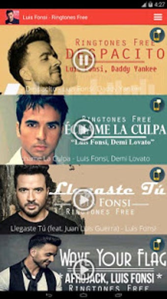 Image 0 for Luis Fonsi - Ringtones Fr…