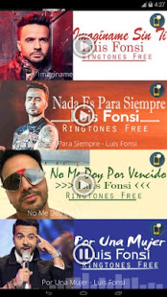 Image 0 for Luis Fonsi - Ringtones Fr…