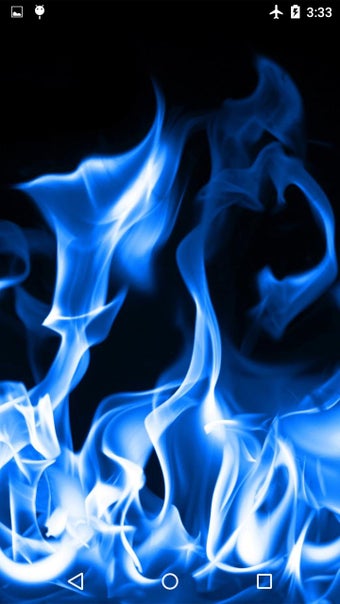 Imagen 1 para Blue Fire Live Wallpaper …