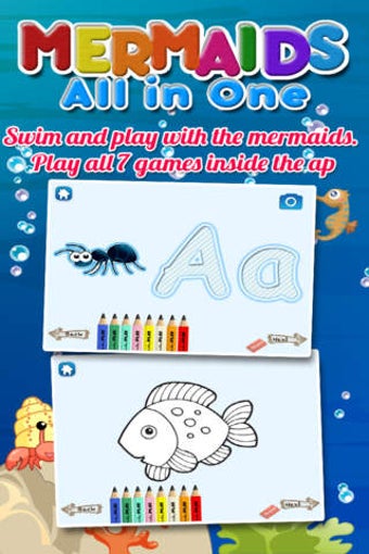 Image 0 for Mermaid All in One: Color…