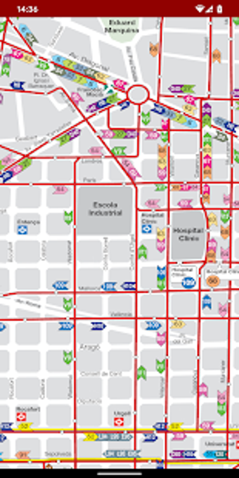 Image 1 for Barcelona Metro Map (Offl…