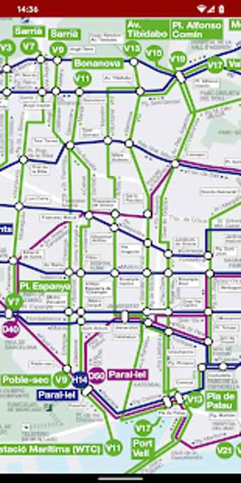 Image 3 for Barcelona Metro Map (Offl…