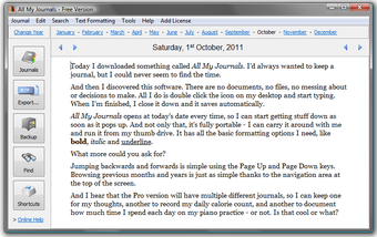 Image 0 for All My Journals Free