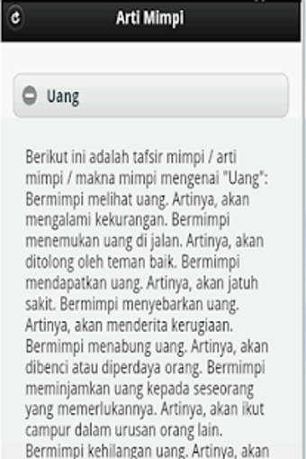 Image 0 for Arti Mimpi