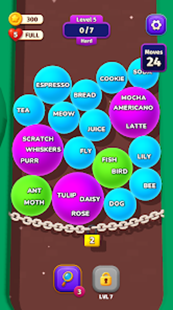 Imagen 0 para Word Bubbles Match