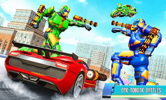 Imagen 0 para Flying Army Bus Robot Gam…