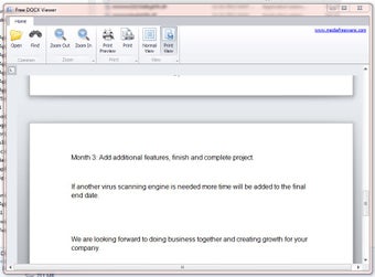 Image 0 for Free DocX Viewer