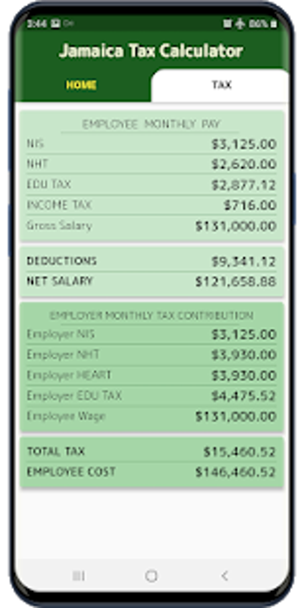 Imagen 3 para Jamaica Tax Calculator