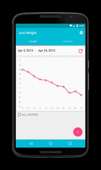 Imagen 0 para Just Weight. Track Your W…
