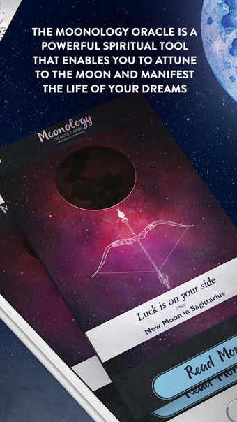 Image 1 for Moonology Oracle Cards
