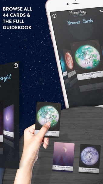 Image 2 for Moonology Oracle Cards
