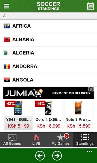 Image 2 for Mobile FlashScore for Win…