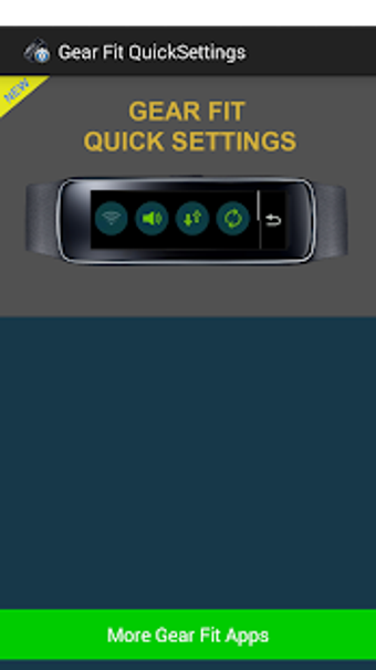 Image 2 for Gear Fit Quick Settings
