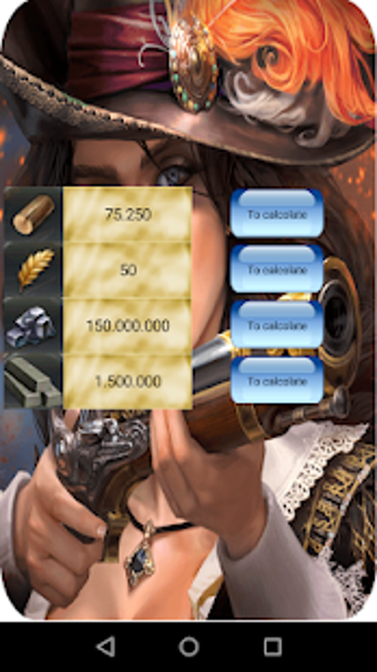 Imagen 0 para Calculator for Guns of Gl…