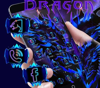 Imagen 2 para Blue Dragon Theme