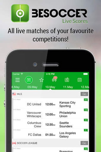 Imagen 0 para BeSoccer - Soccer Live Sc…