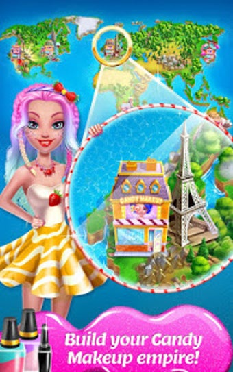 Imagen 3 para Candy Makeup Beauty Game …