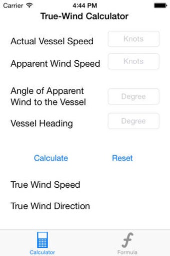 Image 0 for True-Wind Calculator