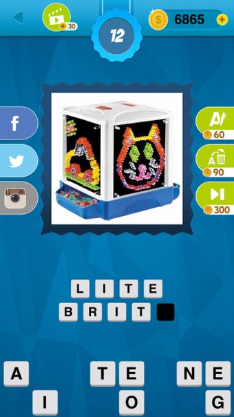 Image 1 for 80's Quiz Game
