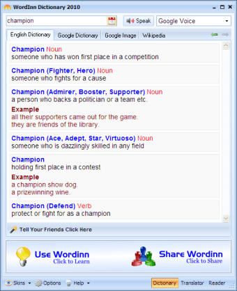 Image 0 for WordInn Dictionary 2010