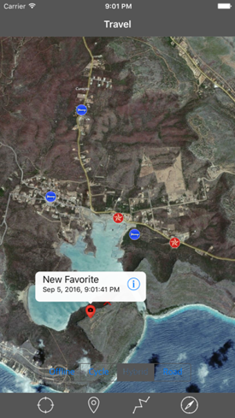 Image 1 for CURACAO  GPS Travel Map O…
