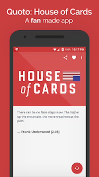 Image 0 for Quoto : House of Cards Qu…