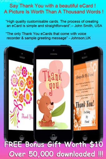 Image 0 for Thank You Cards Maker - C…