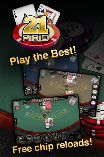 Image 0 for Blackjack Pro: 21 Vegas C…