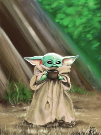 Image 2 for HD Mandalorian - Baby Yod…