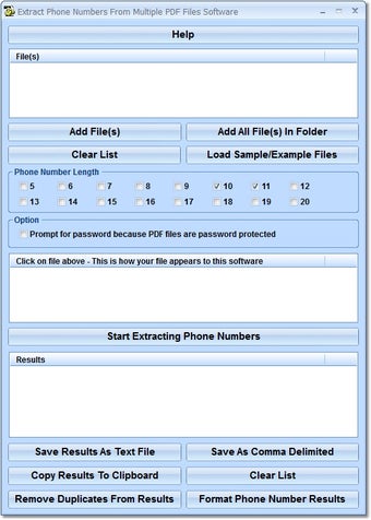 Image 0 for Extract Phone Numbers Fro…