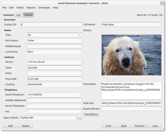 Image 0 for Glom for Ubuntu (64-bit)