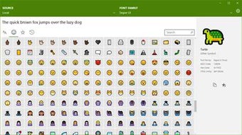 Image 2 for Font Character Map for Wi…
