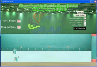 Image 0 for Championship Partido Pong…