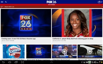 Imagen 0 para MyFoxHouston FOX 26 News