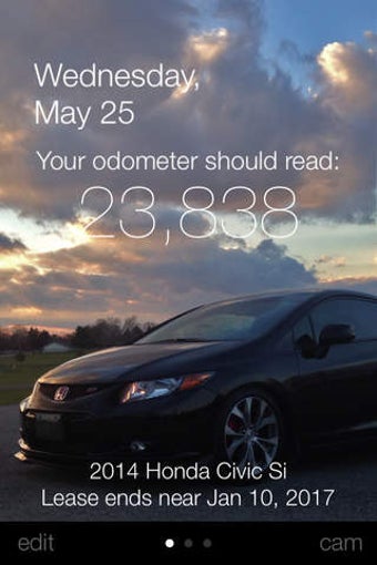 Image 0 for Lease Odometer - Auto Mil…