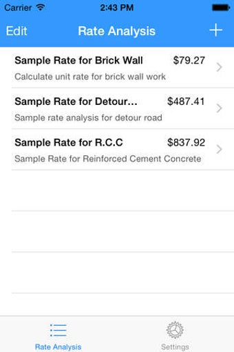 Image 0 for Construction Rate Analysi…
